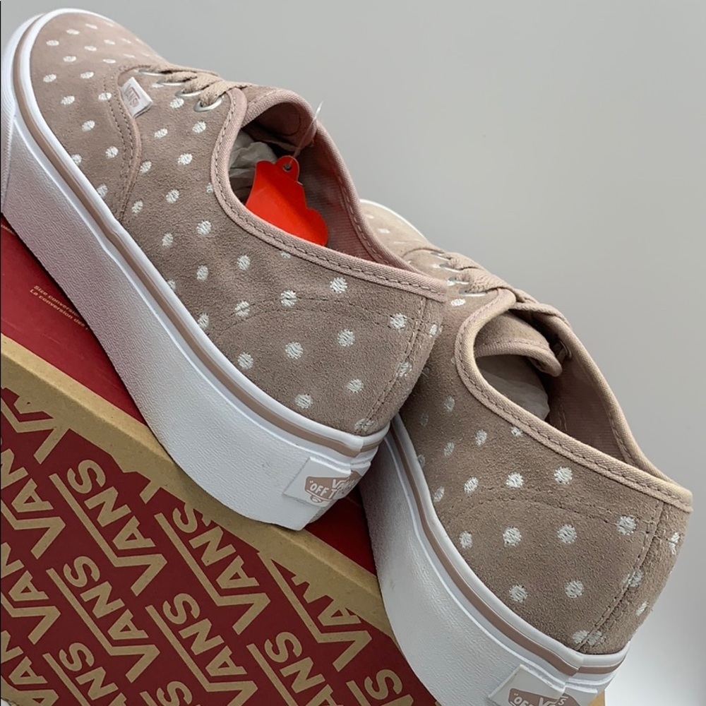 •VANS AUTHENTIC PLATFORM SUEDE POLKA DOTS WMNS - Picture 13 of 16